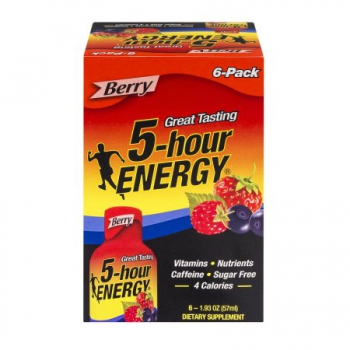 5-Hour Energy Shot  Berry 6 Pack