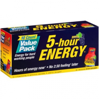 5-Hour Energy Shot Grape 10 Pack