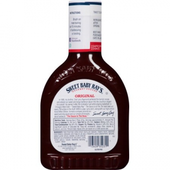 Sweet Baby Ray's Barbecue Sauce ca. 793g (28oz)
