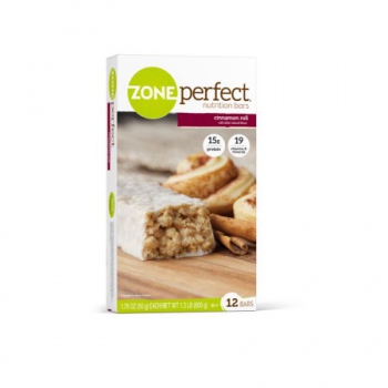 ZonePerfect Nutrition Bar, 15 Grams of Protein, Cinnamon Roll ca. 600g (21.15oz)