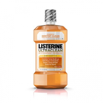 Listerine UltraClean Antiseptic Fresh Citrus ca. 1L