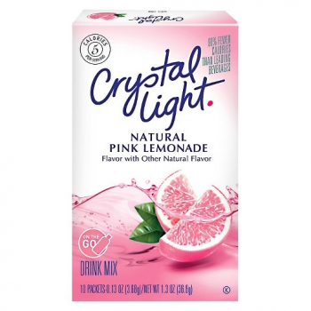 Crystal Light On The Go Pink Lemonade 10ct