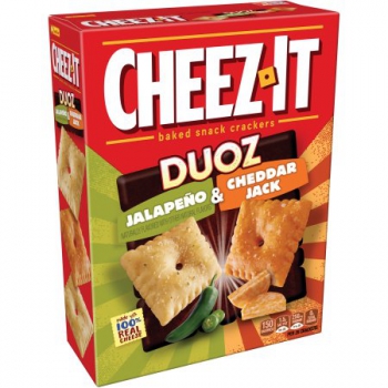 Cheez-It Duoz Jalapeno & Cheddar Jack Baked Snack Crackers ca. 351g (12.4oz)