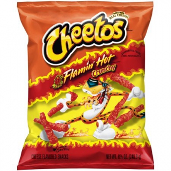 Cheetos Flamin' Hot Crunchy ca. 240g (8.46oz)