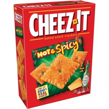 Cheez-It Hot & Spicy Baked Snack Crackers ca. 351g (12.4oz)