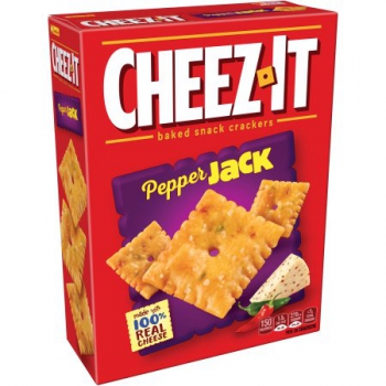 Cheez-It Pepper Jack Baked Snack Crackers ca. 351g (12.4oz)