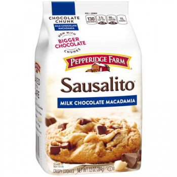 Pepperidge Farm Sausalito Milk Chocolate Macadamia Crispy Cookies ca. 204g (7.2oz)