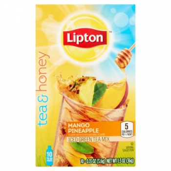 Lipton Tea and Honey Mango Pineapple Iced Green Tea To Go ca. 40g (1.4oz)