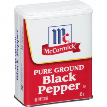 McCormick Black Pepper ca.85g (3oz)