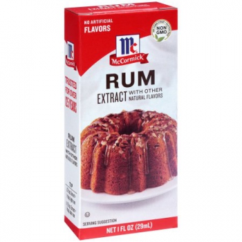 McCormick Rum Extract ca. 30ml (1oz)