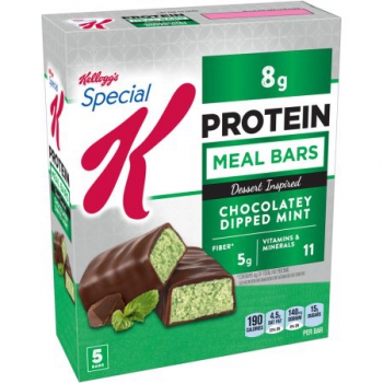 Kellogg's Special K Bar, 8 Grams of Protein, Chocolatey Dipped Mint ca. 225g (7.9oz)