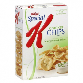 Kellogg's Special K Sour Cream & Onion Cracker Chips ca. 113g (4oz)