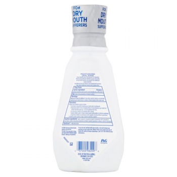 Crest Moisturizing Oral Rinse Hydrating Mint Anticavity Fluoride Mouthwash ca. 479ml (16.9oz)