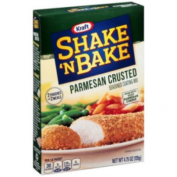 Kraft Shake 'n Bake Parmesan Crusted Seasoned Coating Mix ca. 134g (4.7oz)