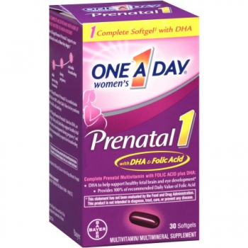 One a Day Women's Prenatal 1 with DHA & Folic Acid Multivitamin