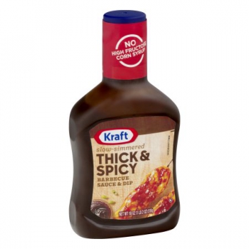 Kraft Thick & Spicy Brown Sugar Barbecue Sauce ca. 510g (18oz)