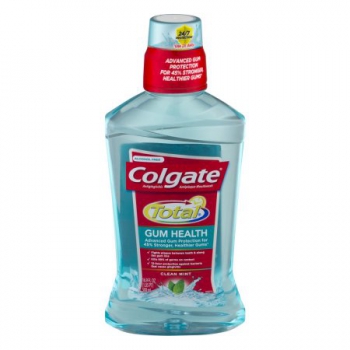 Colgate Total Gum Health Mouthwash Clean Mint ca. 500ml (17.6oz)