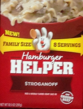 Hamburger Helper Nudelgericht Stroganoff  Familiy Size ca. 287 g (10.1oz)