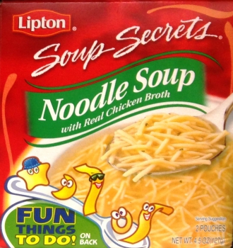 Lipton Soup Secrets  Noodle Soup  with real Chicken Broth ca. 127g (4.45oz)