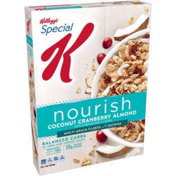 Kellogg`s Special K Nourish Coconut Cranberry Almond Cereal ca. 395g (13.9oz)