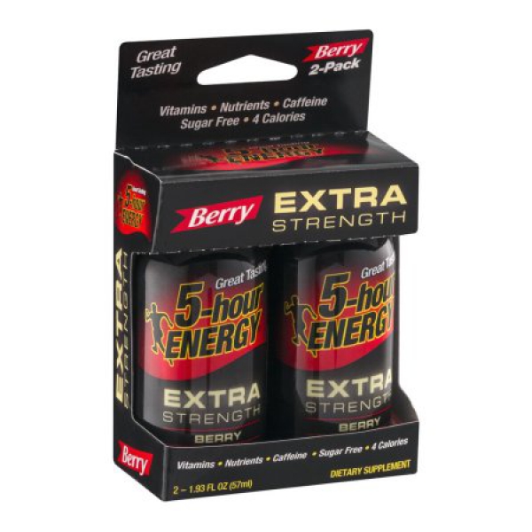 5-Hour Energy Shot Extra Strength Berry 2 Pack