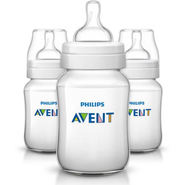 Philips Avent Anti-Colic BPA-Free Baby Bottles - 255g, Clear