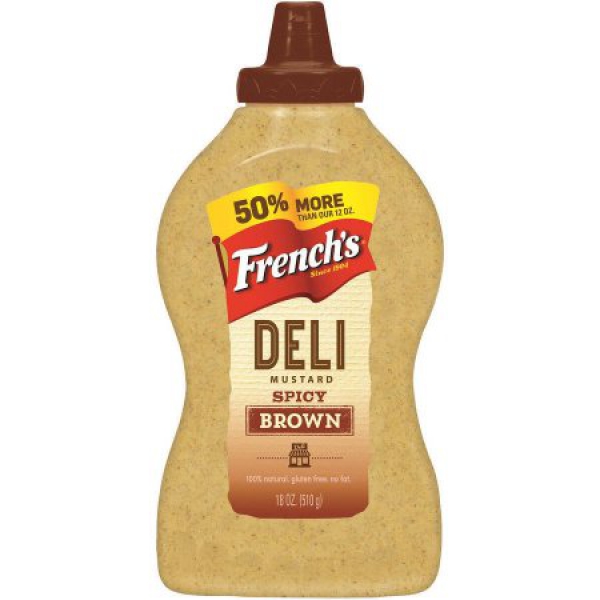French's Spicy Brown Mustard ca. 510g (18oz)