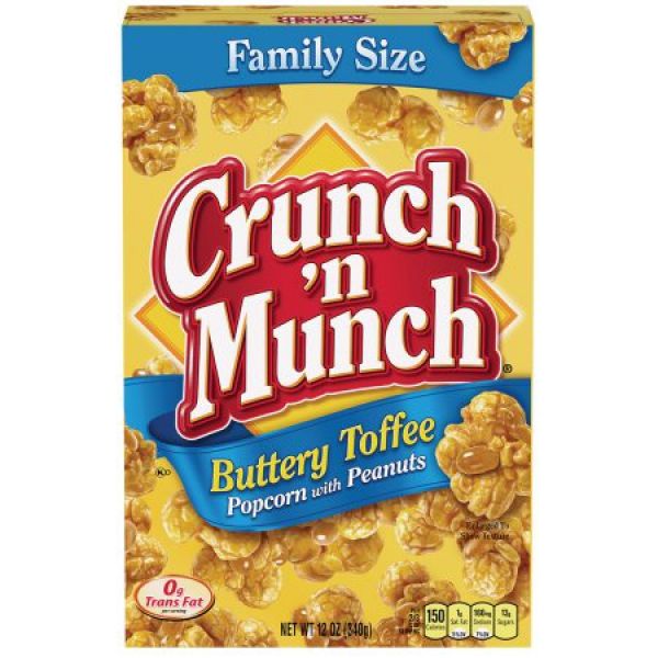 Crunch 'n Munch Butter Toffee with Peanutes ca. 340g (12oz)