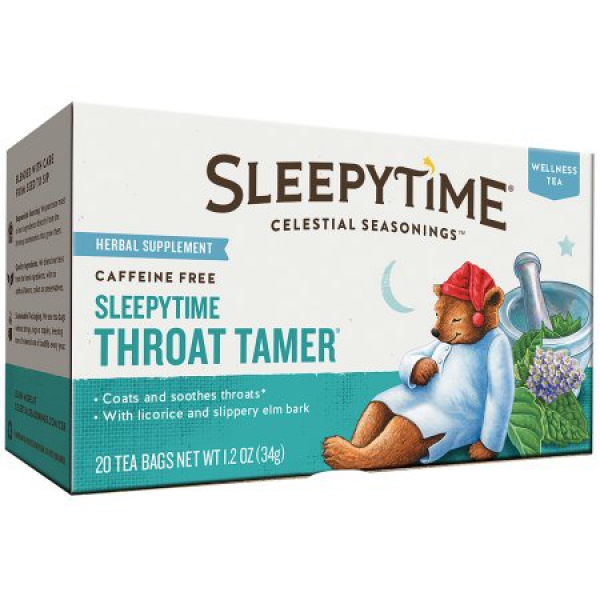 Celestial Seasonings Sleepytime Throat Tamer Tea ca. 34g (1.2oz)