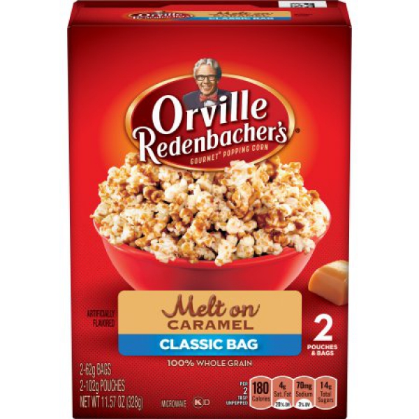 Orville Redenbacher's Caramel Popcorn ca. 328g (11.6oz)