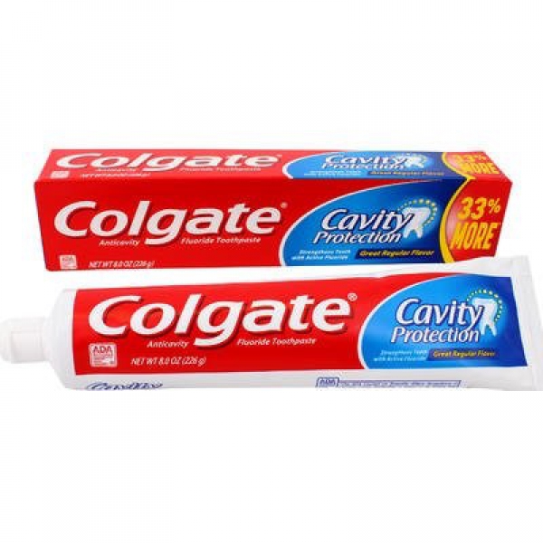 Colgate Cavity Protection Toothpaste, ca. 226g (8oz)