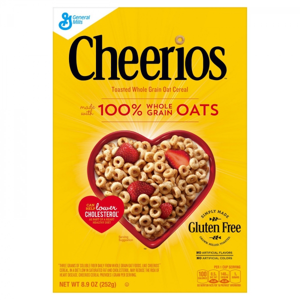 General Mills Cheerios Gluten Free Cereal ca. 252g (8,9oz)