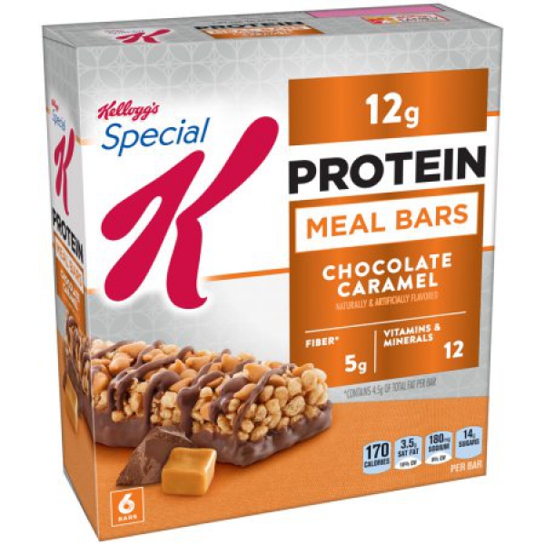 Kellogg's Special K Chocolate Caramel Protein Meal Bars ca. 270g (9.5oz)