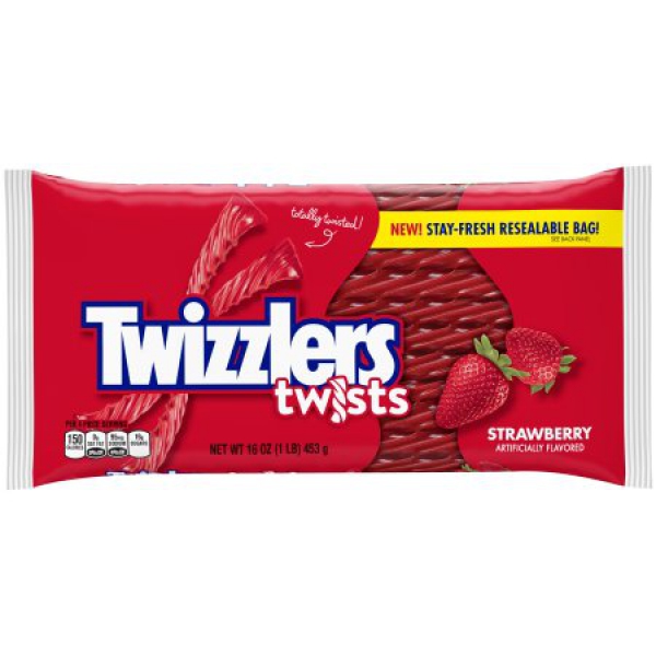 Twizzlers Strawberry Candy Twists ca. 453g (16oz)