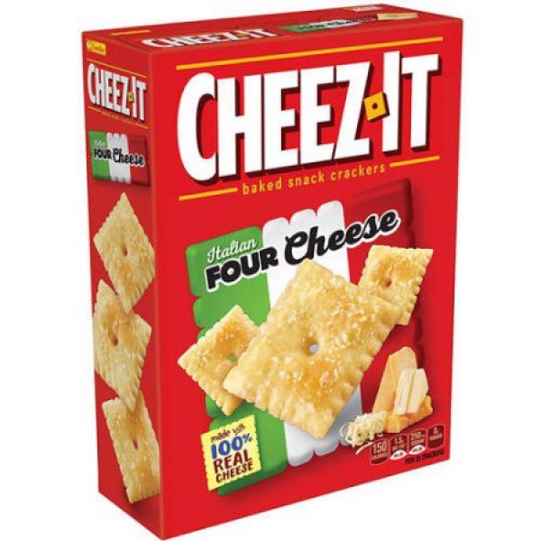 Cheez-It Italian Four Cheese Baked Snack Crackers ca. 351g (12.4oz)