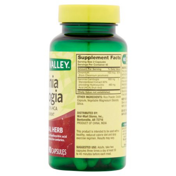 Spring Valley Garcinia Cambogia Capsules 90 Kapseln