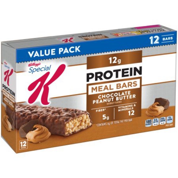 Kellogg's Special K Protein Meal Bars, Chocolate Peanut Butter ca. 540g (19oz)