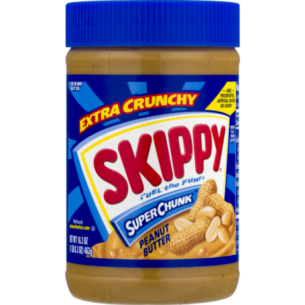 SKIPPY Super Chunk Peanut Butter ca. 462g (16.3oz)