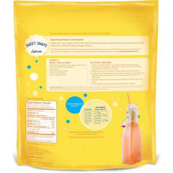 Splenda Sugar Blend ca. 908g (32oz)