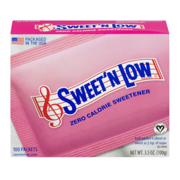 Sweet´N Low Zero Calorie Sweetener Packets 100 Count