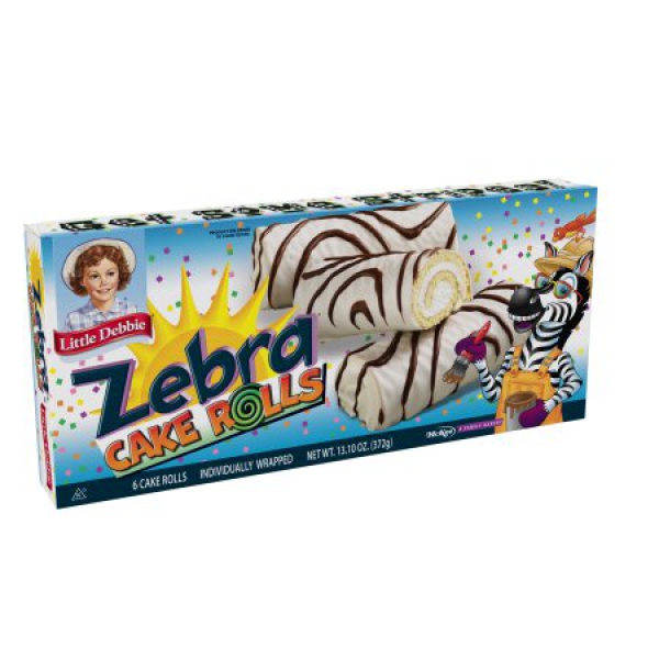 Little Debbie Zebra Cake Rolls ca. 372g (13.1oz)