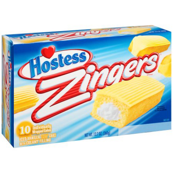 Hostess Zingers, Vanilla ca. 360g (21.1oz)