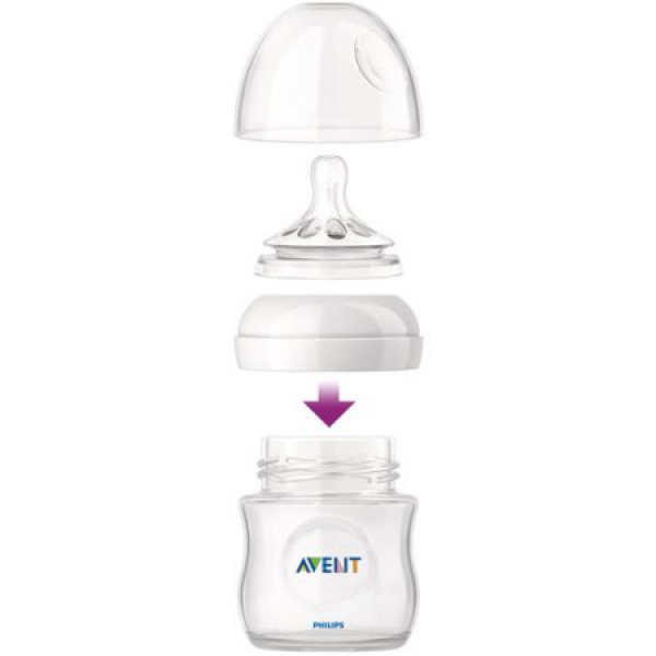 Philips Avent BPA Free Natural Baby Bottle - 118ml