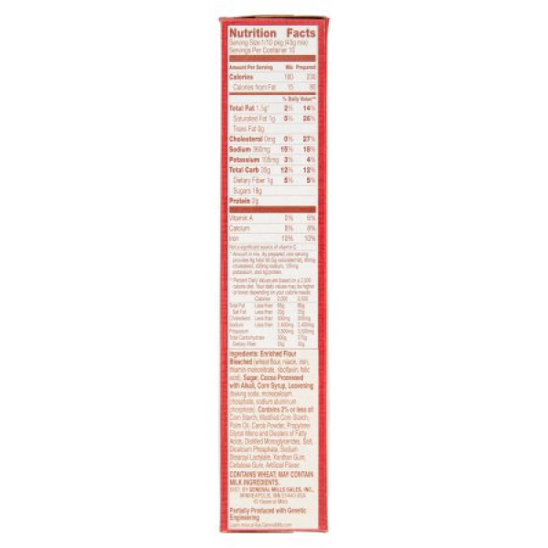 Betty Crocker Chocolate Cake Mix ca. 430g (15.17oz)