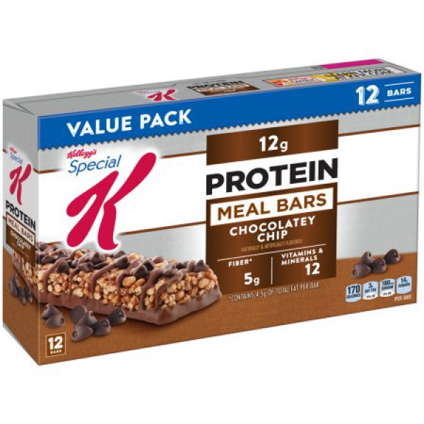 Kellogg's Special K Protein Chocolatey Chip Meal Bars ca. 540g (19oz)