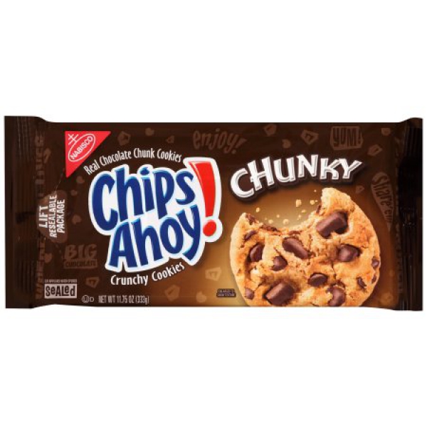 Nabisco Chips Ahoy! Crunchy Cookies Chunky ca. 333g (11.75oz)