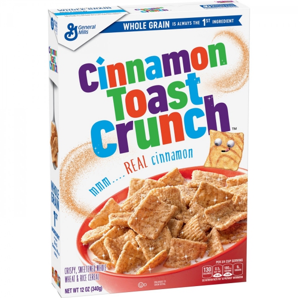 General Mills Cinnamon Toast Crunch Cereal ca. 340g (12oz)