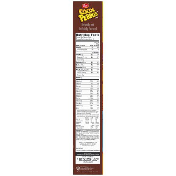 Post Cocoa Pebbles Cereal ca. 425g (15oz)