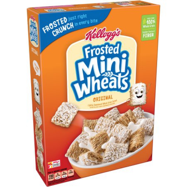 Kellogg´s Frosted Mini-Wheats Cereal ca. 510g (18oz)