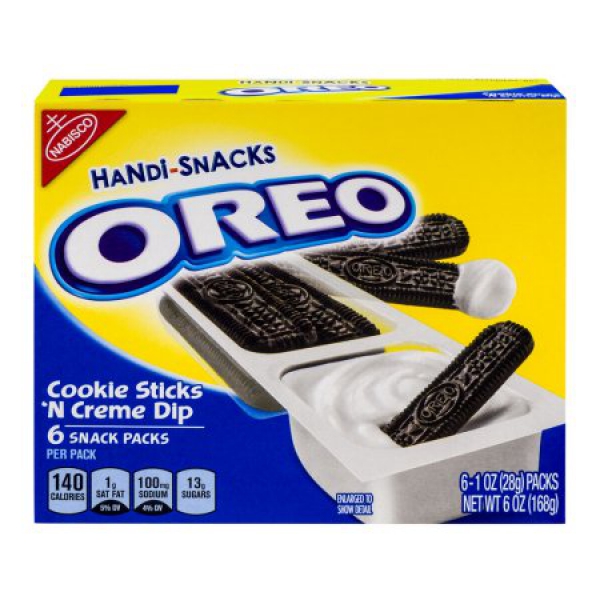 OREO Handi Snacks Cookie Sticks'n  Creme Dip ca. 168g (6oz)